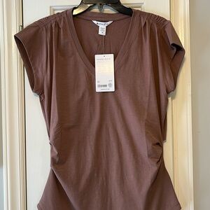 Athleta Outbound V Neck Tee Medium